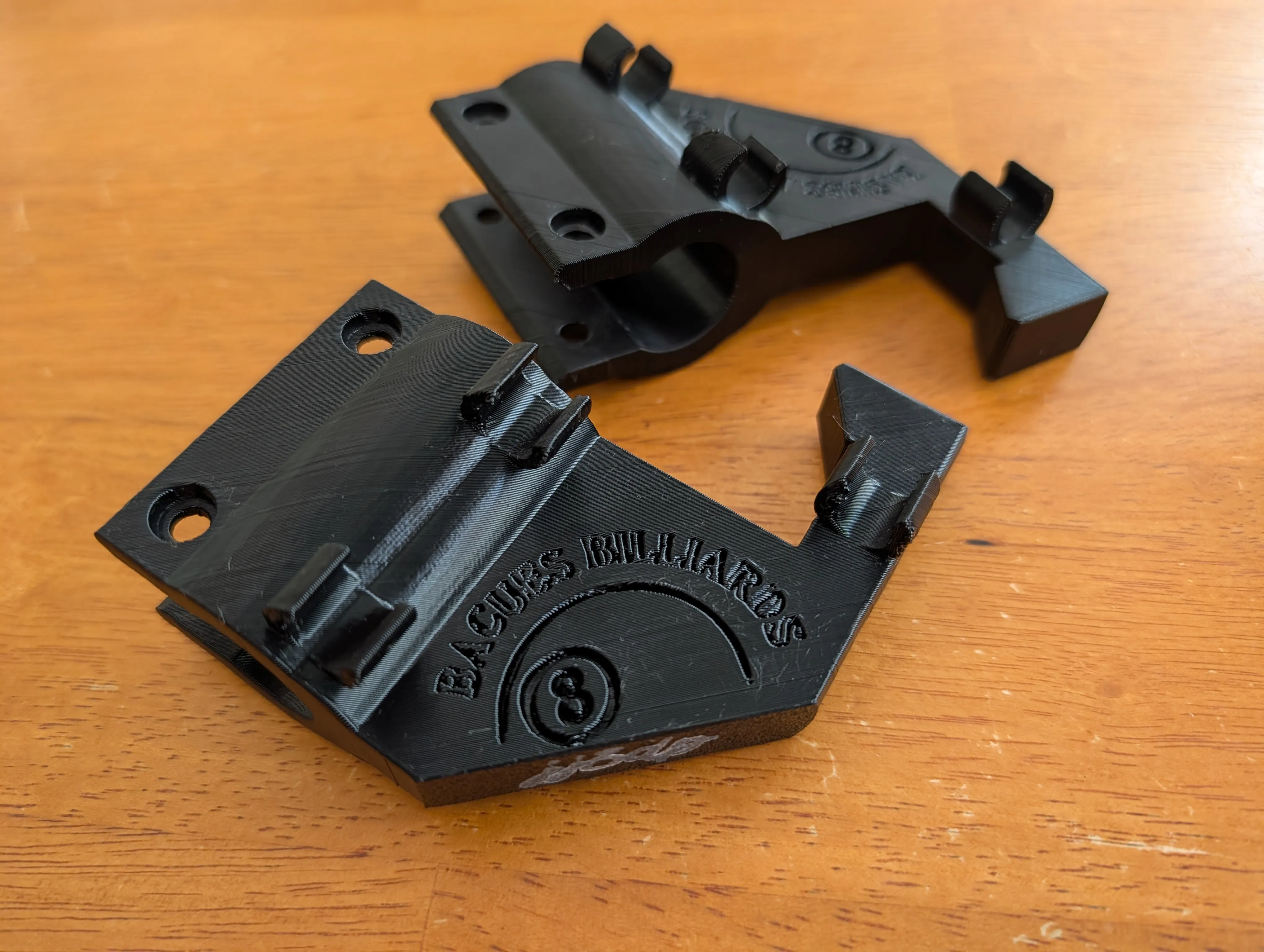 A 3D printed bb custom brackets